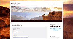 Desktop Screenshot of koraykey.com